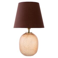 Лампа настольная Speckles, 19х32 см, с терракотовым абажуром, Bergenson Bjorn