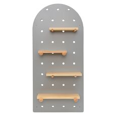Пегборд Shely, 38х80 см, светло-серый, Bergenson Bjorn