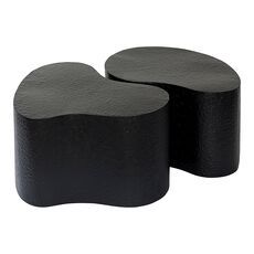 Набор из 2-х столиков Grannis, черные, Bergenson Bjorn