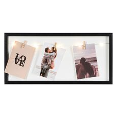 Рамка для фотографий с подсветкой Everyday, 23х49 см, черная, Bergenson Bjorn