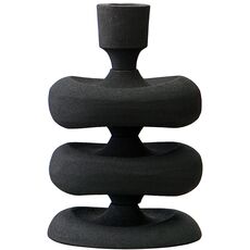 Подсвечник Vivlend, 17 см, черный, Bergenson Bjorn