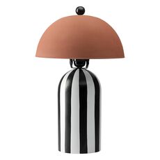 Светильник настольный Anniken, 25х38 см, черный/белый/терракотовый, Bergenson Bjorn
