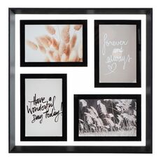 Рамка для фотографий Pleasant moments, 34,5х34,5 см, белая/черная, Bergenson Bjorn