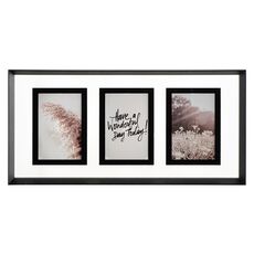 Рамка для фотографий Pleasant moments, 24х49 см, белая/черная, Bergenson Bjorn