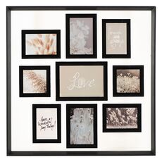 Рамка для фотографий Pleasant moments, 57х57 см, белая/черная, Bergenson Bjorn