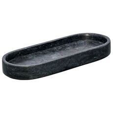 Поднос Marm, 25х10 см, черный мрамор, Bergenson Bjorn