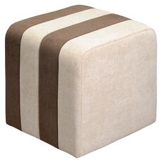 Пуф Idar, шенилл, коричнево-бежевый, Bergenson Bjorn