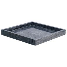 Поднос Marm, 25х25 см, черный мрамор, Bergenson Bjorn