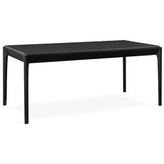 Стол обеденный Aska, 85х180 см, черный, LATITUDE