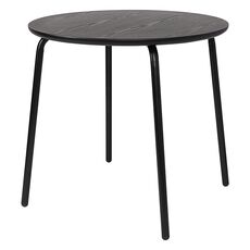 Стол обеденный Round, 90 см, черный, Bergenson Bjorn