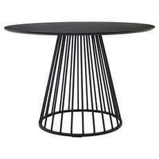 Стол обеденный Tyra, 110 см, черный, Bergenson Bjorn
