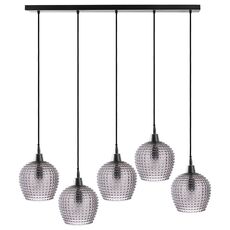 Светильник подвесной каскадный Aurora, 110х18 см, серый, Bergenson Bjorn