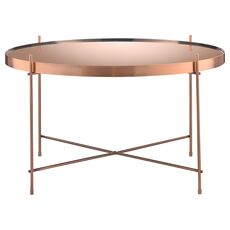 Столик Josen, 64 см, розовый/медный, Bergenson Bjorn