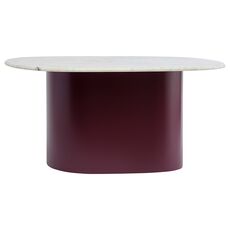 Столик журнальный Mojo, 90х62 см, сливовый, Bergenson Bjorn