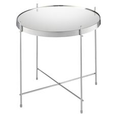 Столик Josen, 43 см, серебряный/хром, Bergenson Bjorn