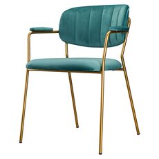 Стул Eirill, велюр, темно-зеленый, Bergenson Bjorn