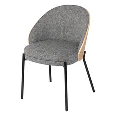 Стул Cloud, рогожка, грифельно-серый, Bergenson Bjorn