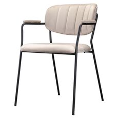 Стул Eirill, велюр, серо-бежевый, Bergenson Bjorn