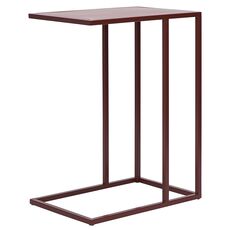 Столик приставной Aksen, 46х30,5 см, красный, Bergenson Bjorn