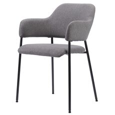 Стул Wendy, рогожка, темно-серый, Bergenson Bjorn