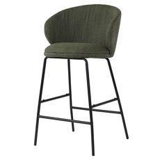 Стул барный Comfy, рогожка, шпинат, Bergenson Bjorn