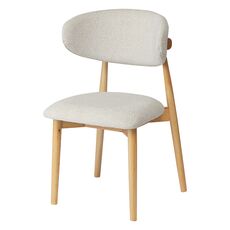 Стул Stone, мягкий шенилл, кремовый, Bergenson Bjorn