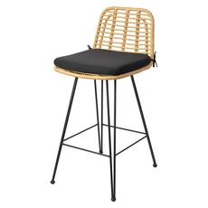 Стул полубарный Vetle Flat, ротанг, Bergenson Bjorn