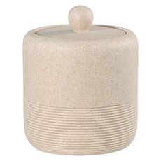 Банка для хранения Loup, 430 мл, бежевая, Bergenson Bjorn Bath