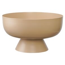 Блюдо на ножке Vivlend, 25,5 см, бежевое, Bergenson Bjorn