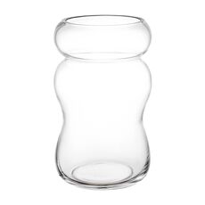 Ваза Swell, 22 см, прозрачная, Bergenson Bjorn