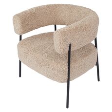 Кресло HugMe, букле, миндальное молоко, Bergenson Bjorn