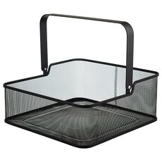 Корзина для хранения Ferrant, 30,5х30,5х12,5 см, черная, Bergenson Bjorn