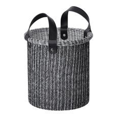 Корзина для хранения Sustainable collection, 22х23 см, черная, Bergenson Bjorn