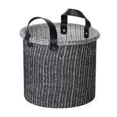 Корзина для хранения Sustainable collection, 27х25 см, черная, Bergenson Bjorn