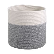 Кашпо Nygard, 25х24 см, кремовое/светло-серое, Bergenson Bjorn