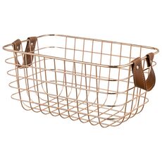 Корзина для хранения Benoy, 31,3х20х15 см, золотистая, Bergenson Bjorn