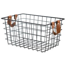 Корзина для хранения Benoy, 31х21х16 см, черная, Bergenson Bjorn