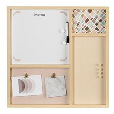 Доска для заметок Memo, 51х51 см, натуральное дерево, Bergenson Bjorn