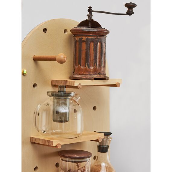 Пегборд Shely, 38х80 см, светлое дерево, Bergenson Bjorn, изображение 10