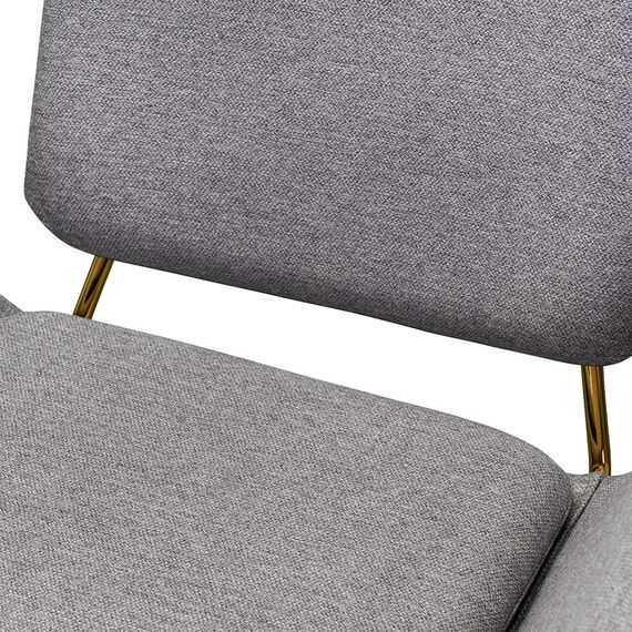 Лаунж-кресло Hilde, шенилл, серое, Bergenson Bjorn, изображение 17