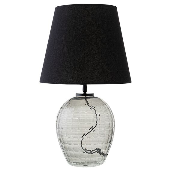 Лампа настольная Mirage, 19х32 см, с черным абажуром, Bergenson Bjorn