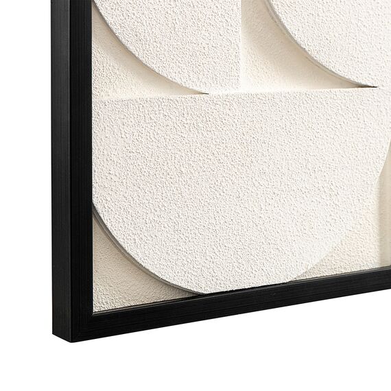 Панно декоративное с эффектом 3D Minimalism, с черной рамой, 40х40 см, Bergenson Bjorn, изображение 5