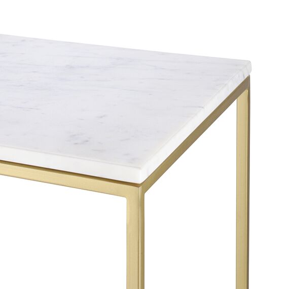 Набор из 2-х столиков Mayen Gold, белые/золотистые, Bergenson Bjorn, изображение 9