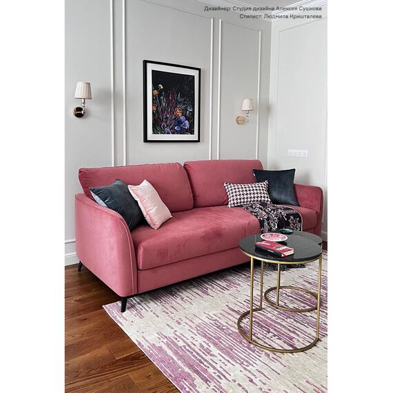 Набор из 2-х кофейных столиков Hans, 40 см и 50 см, черный мрамор, Bergenson Bjorn, изображение 16