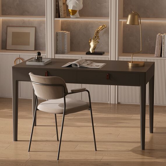 Лампа настольная Enkel Mon, 20,5х57 см, золотистая, Bergenson Bjorn, изображение 2