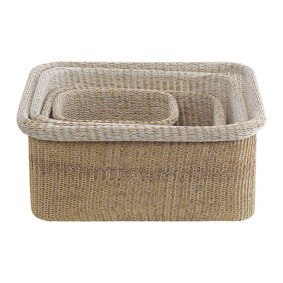 Набор из 4-х корзин для хранения Sustainable collection, бежевый, Bergenson Bjorn, изображение 8