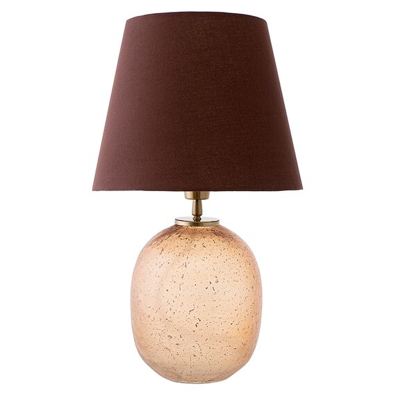 Лампа настольная Speckles, 19х32 см, с терракотовым абажуром, Bergenson Bjorn