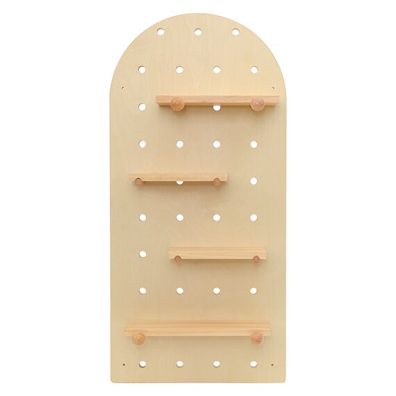 Пегборд Shely, 38х80 см, светлое дерево, Bergenson Bjorn