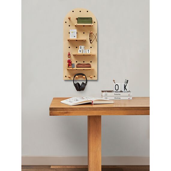 Пегборд Shely, 38х80 см, светлое дерево, Bergenson Bjorn, изображение 5