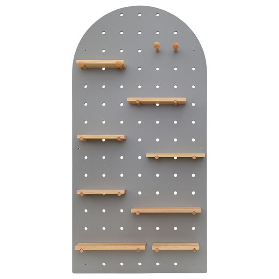 Пегборд Shely, 60х120 см, светло-серый, Bergenson Bjorn